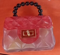 Pearl Handheld Transparent Jelly Bag